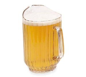 PITCHER 48OZ CLEAR CAMWEAR   6EA/CS